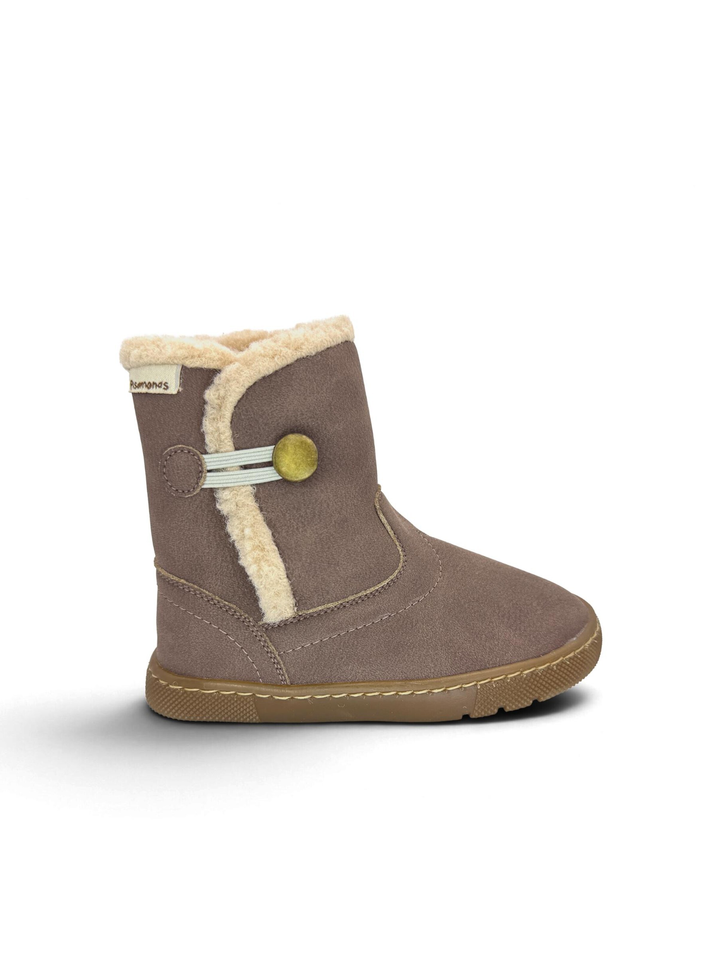 Pisamonas - Bota em castanho: frente