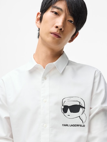 Karl LagerfeldRegular Fit Košulja - bijela boja