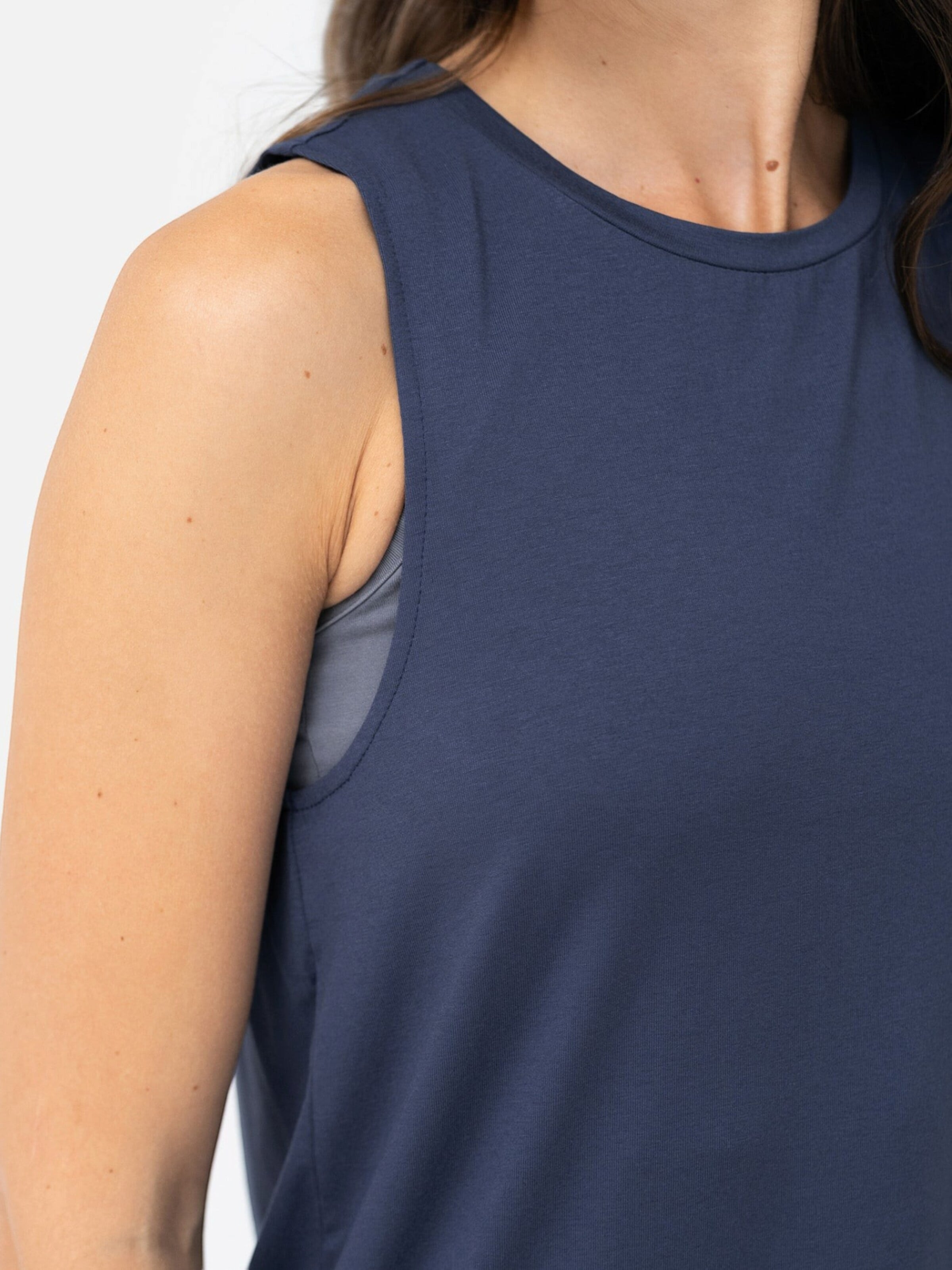 LOTUSCRAFTS Top 'Naima'‌‌‌‌‌‌‌‌‌ in Blau
