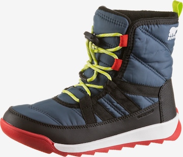 SOREL Outdoorschuh 'YOUTH WHITNEY II WP' in Blau: front