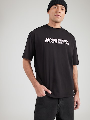 Pegador Μπλουζάκι 'Maribo' σε μαύρο: μπροστά