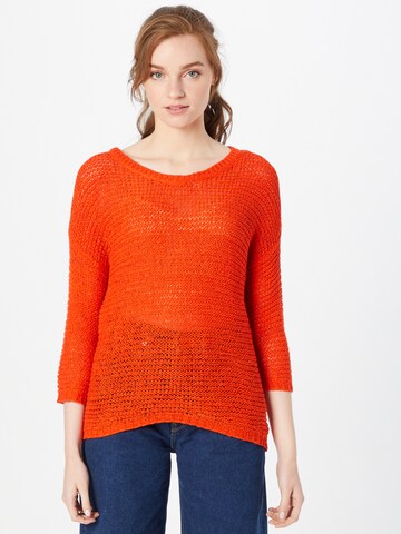 Pull-over 'Merida' Hailys en orange : devant