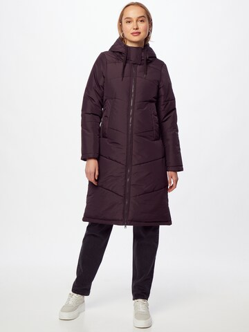 Manteau d’hiver 'Paddie' Iriedaily en violet : devant