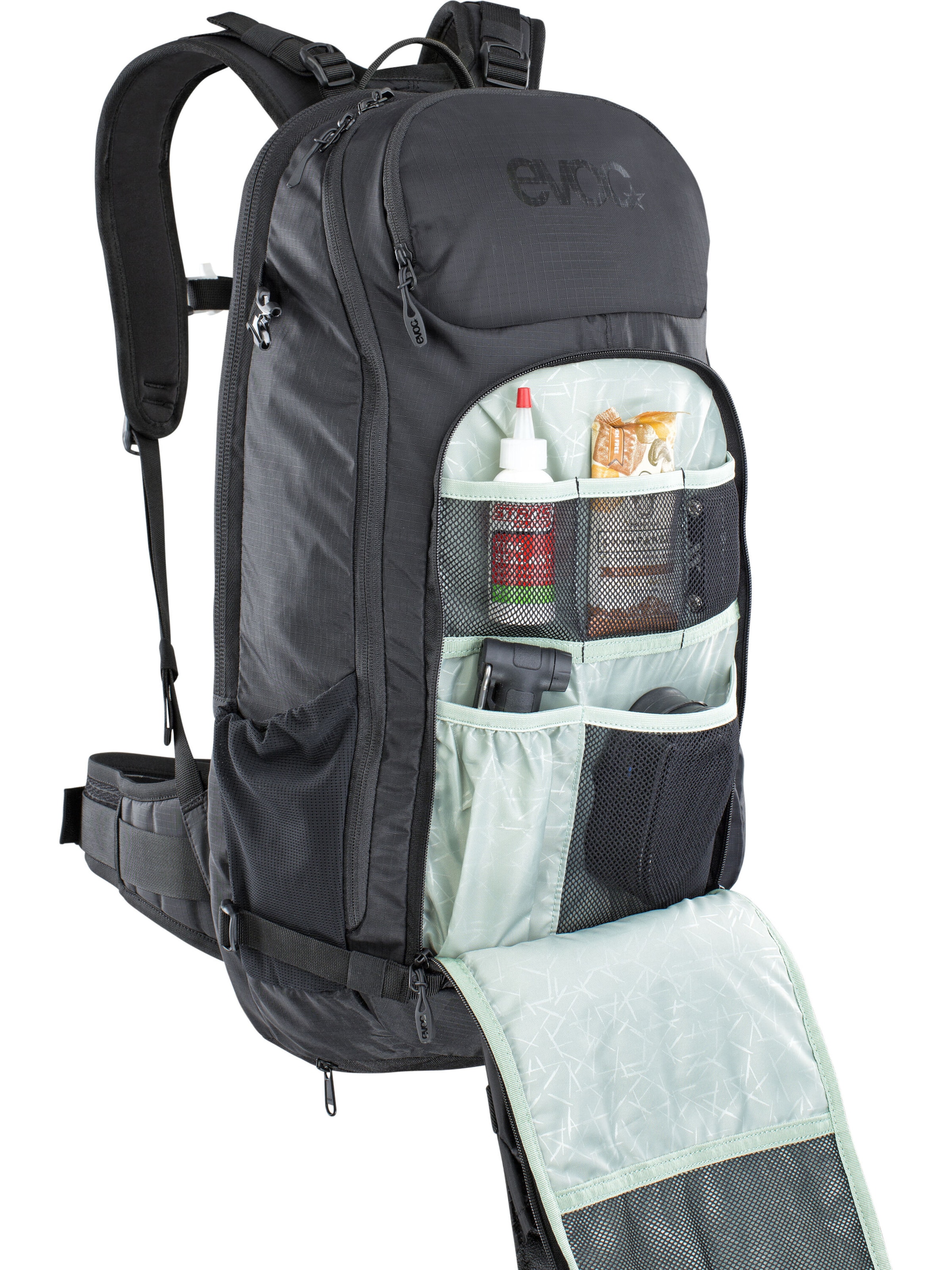 EVOC Sports Backpack 'FR TRAIL E-RIDE 20' in Black