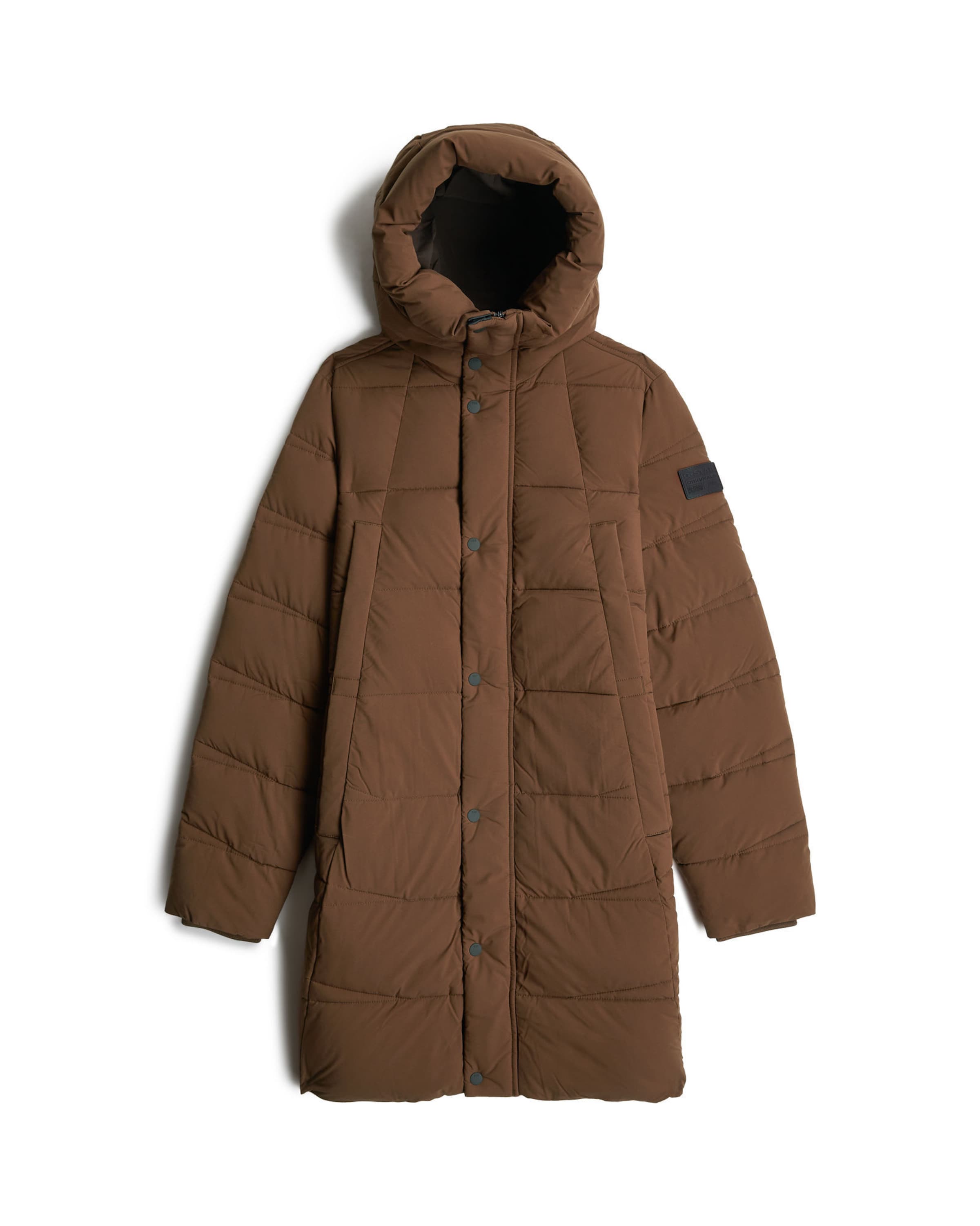 G-STAR Wintermantel in Bruin: voorkant