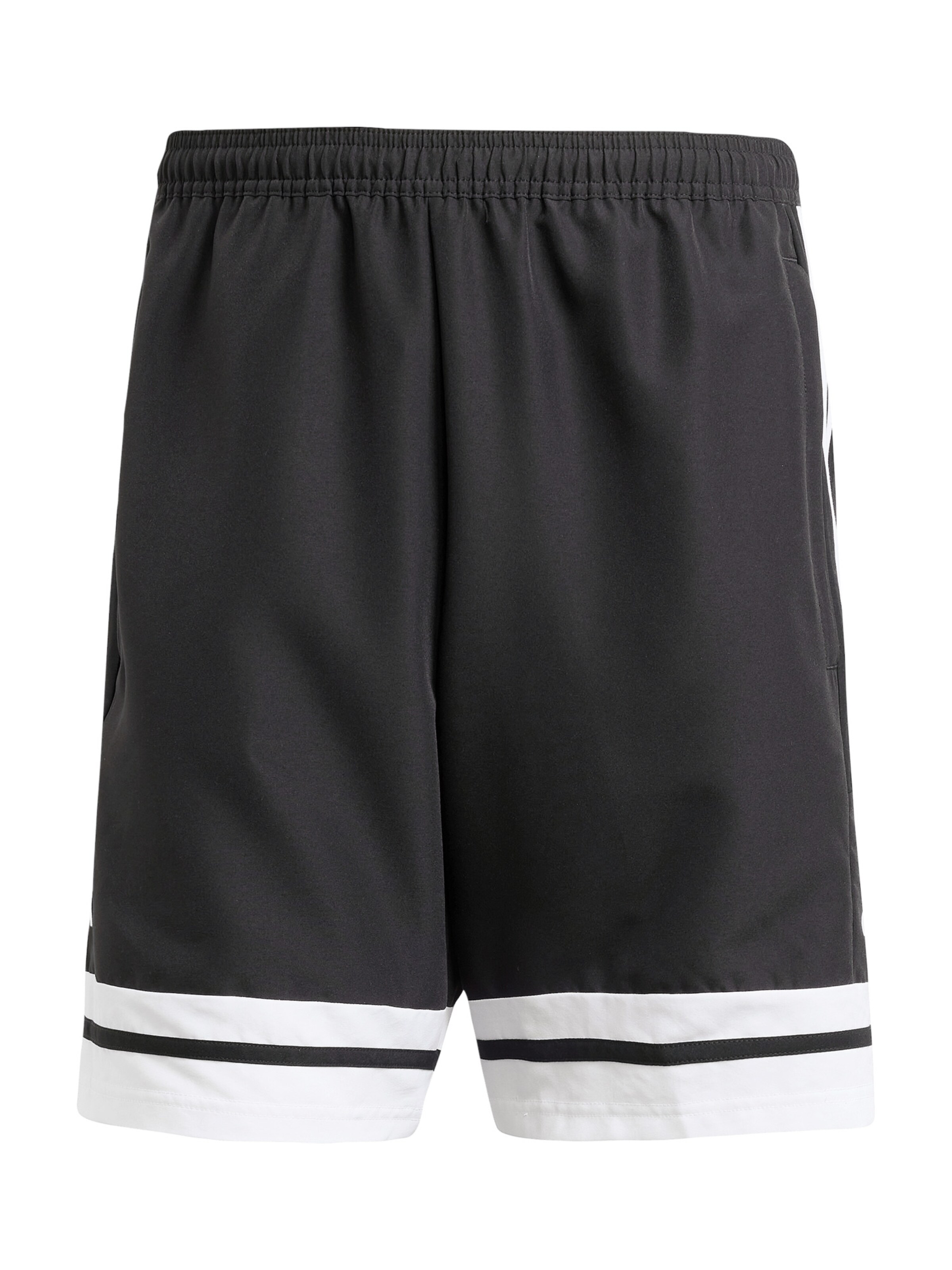 ADIDAS PERFORMANCE Loosefit Sportshorts 'Squadra 25 Downtime' in Schwarz: Vorderseite