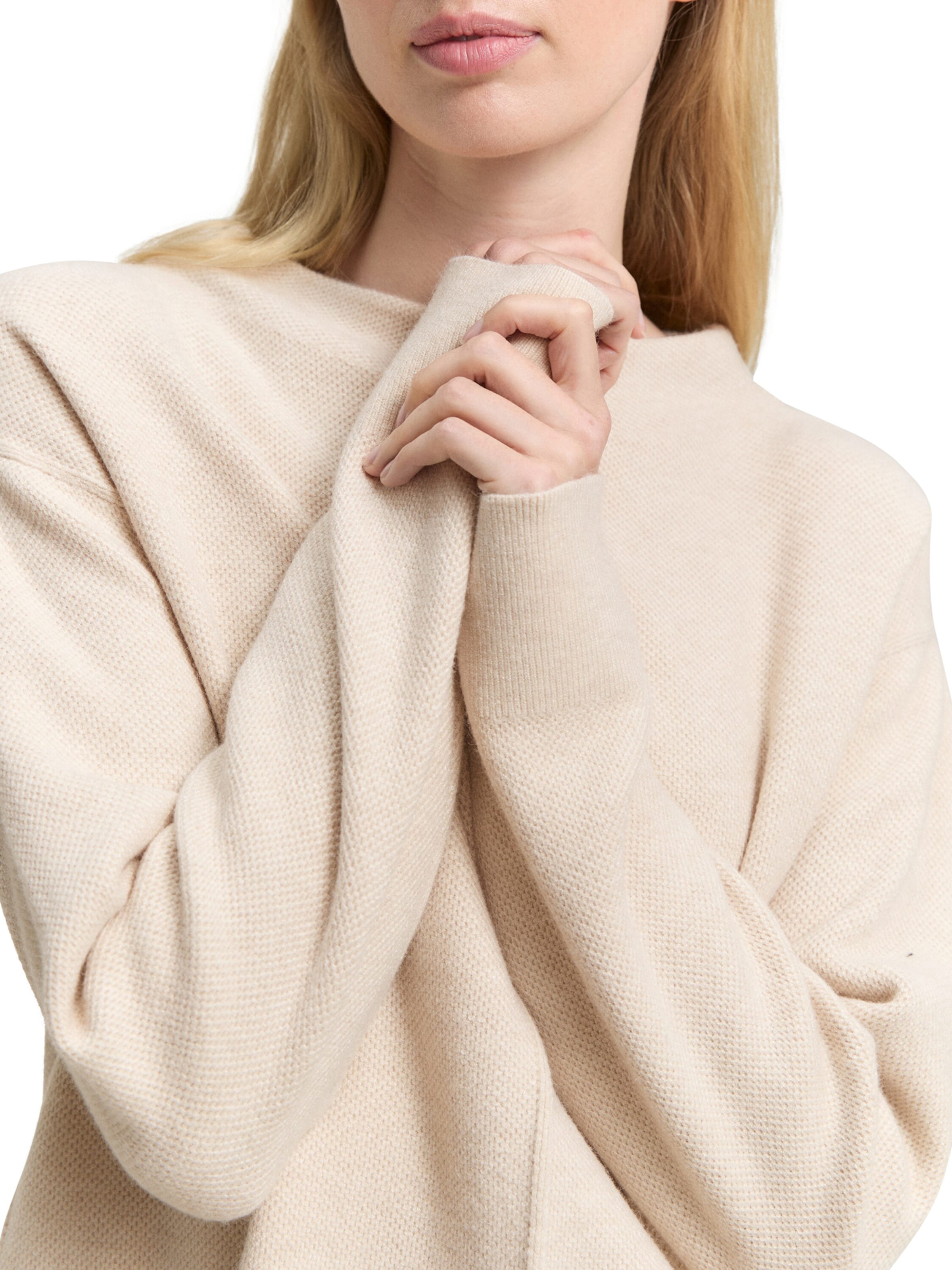 TOM TAILOR - Jersey en beige