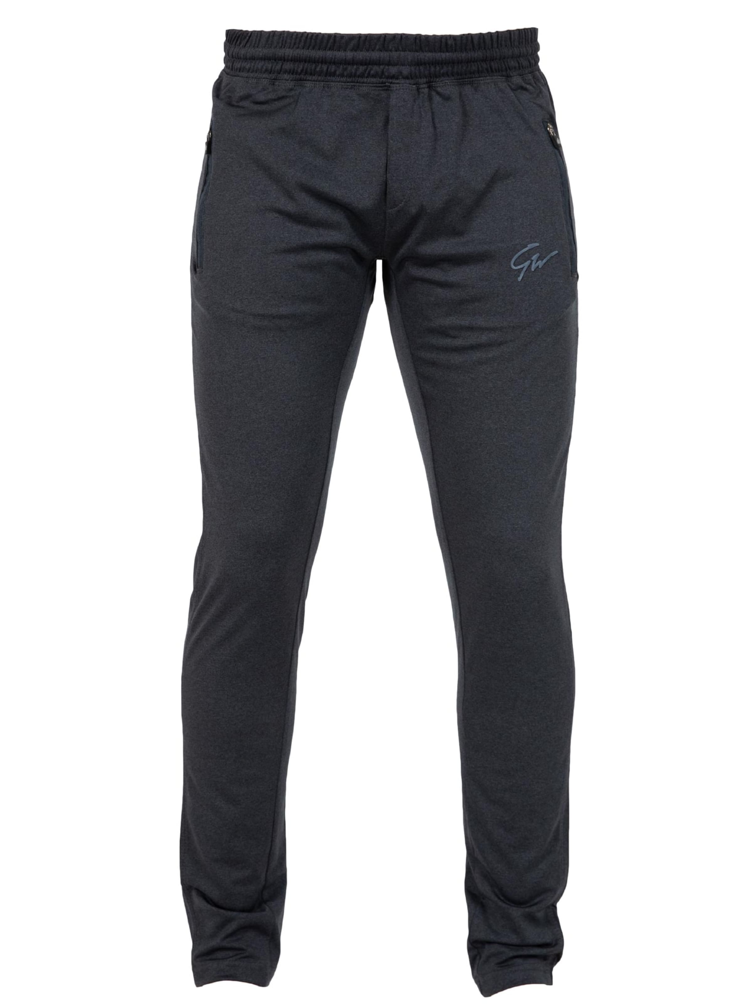 Tapered Pantaloni sportivi 'Glendo' di Gorilla Wear in nero: frontale
