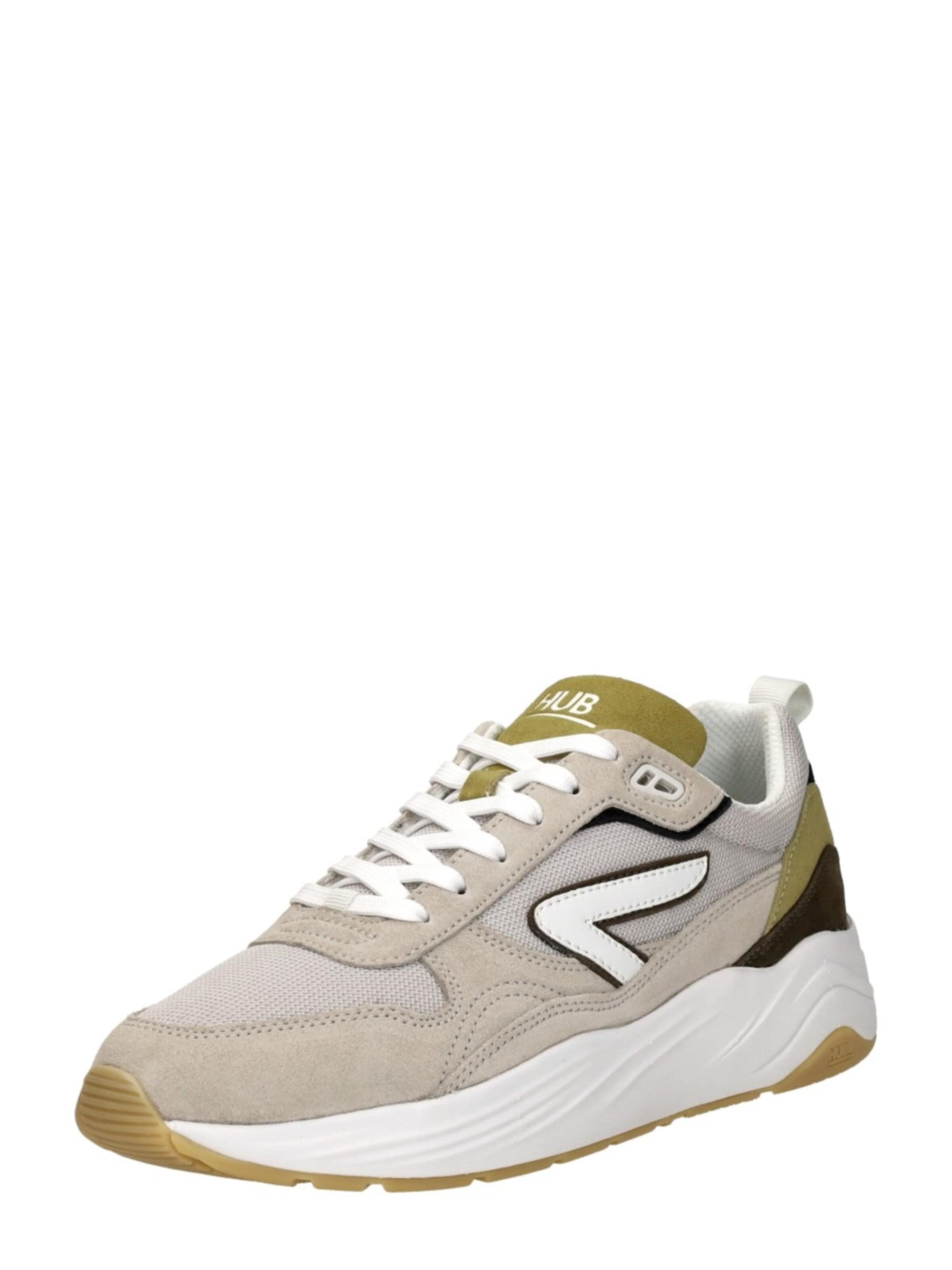 Baskets basses 'Glide S43' HUB en gris : devant