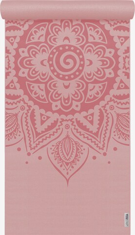 YOGISTAR.COM Mat in Pink: front