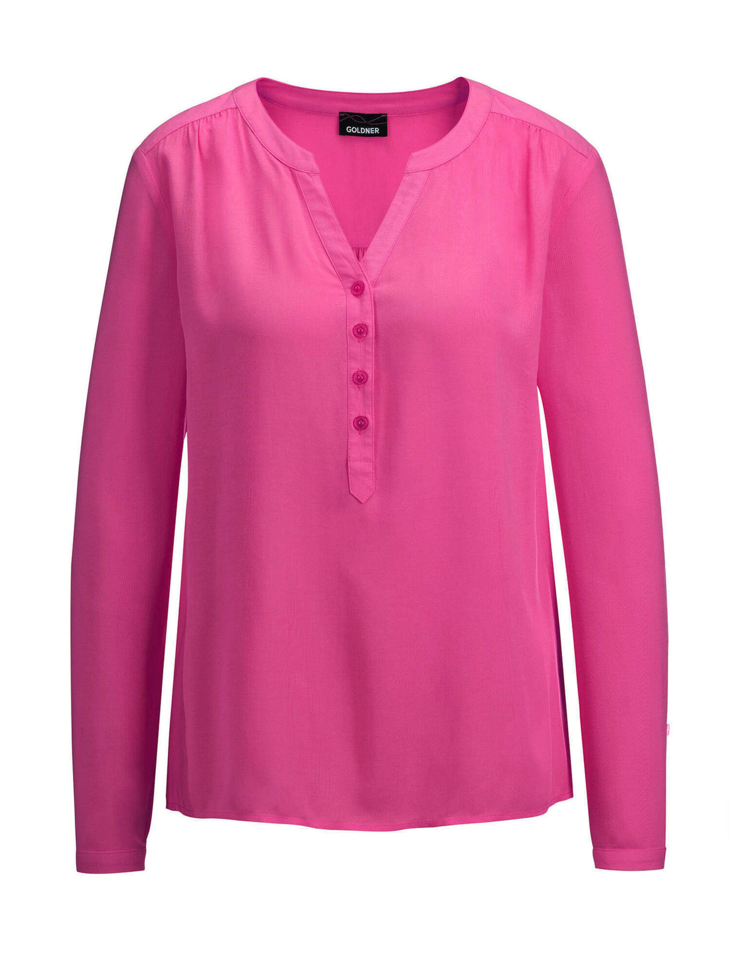 Goldner Blouse in Roze: voorkant