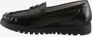 WALDLÄUFER Classic Flats 'Hegli' in Black: front