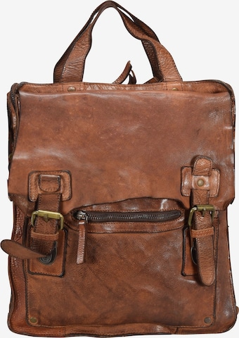 Harold's Handbag 'Submarine' in Brown: front