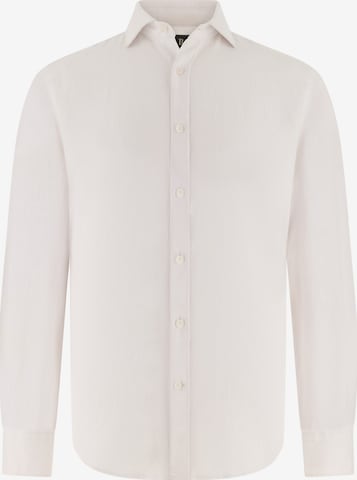 Boggi Milano Hemd in Weiß: Vorderseite