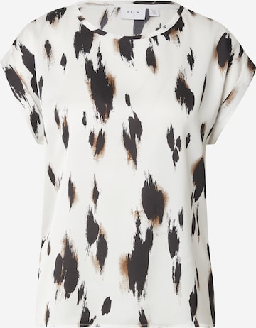 VILA Bluse 'VIEllette' i beige: forside