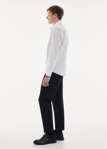 MANGO MAN Slim fit Button Up Shirt 'Play' in White