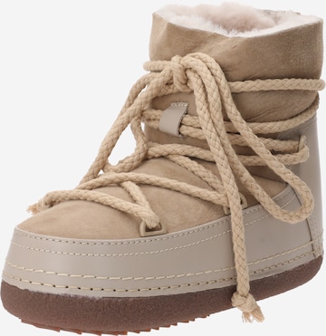 INUIKII Snowboots in Beige: voorkant