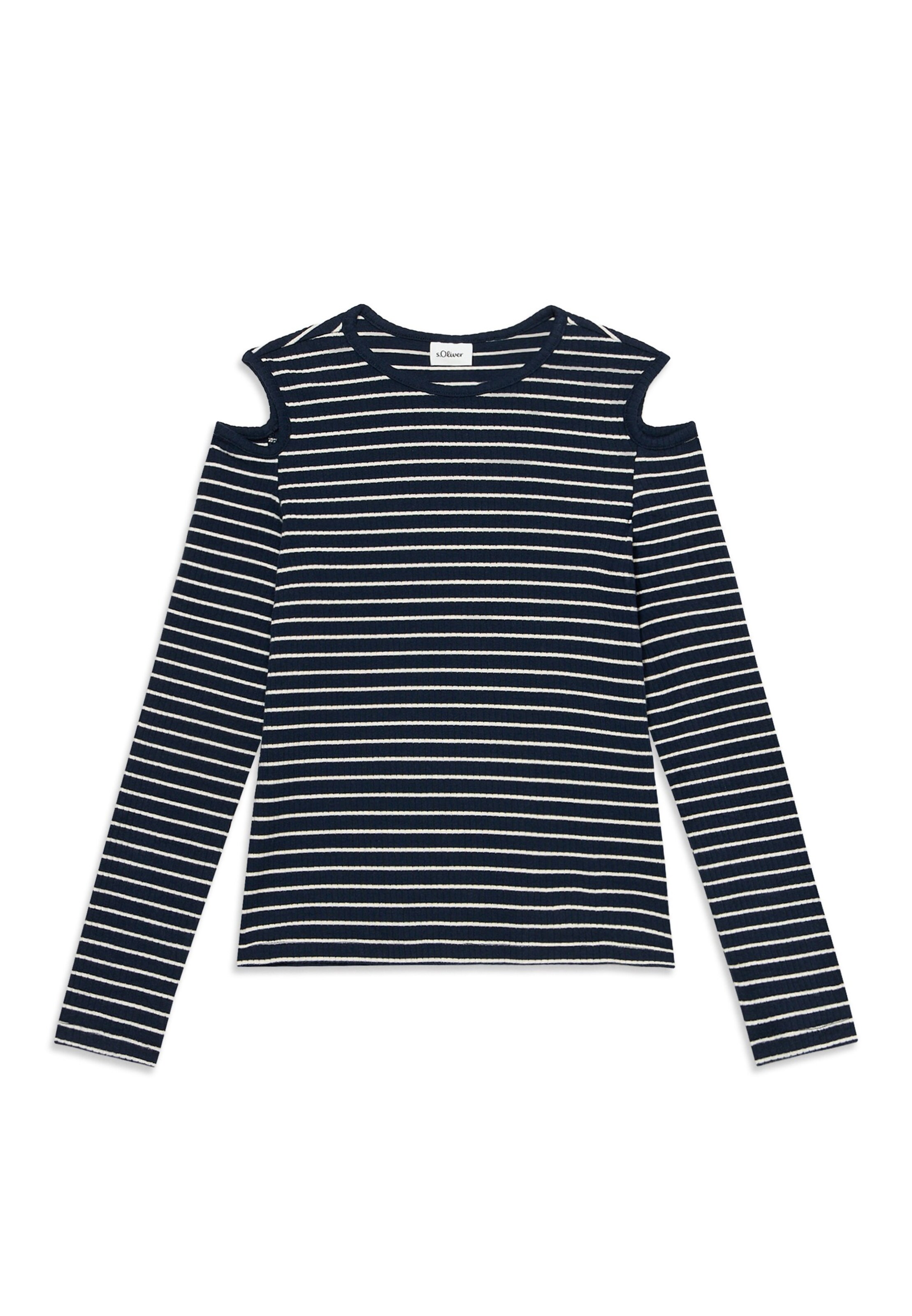 s.Oliver Shirt in Blauw: voorkant
