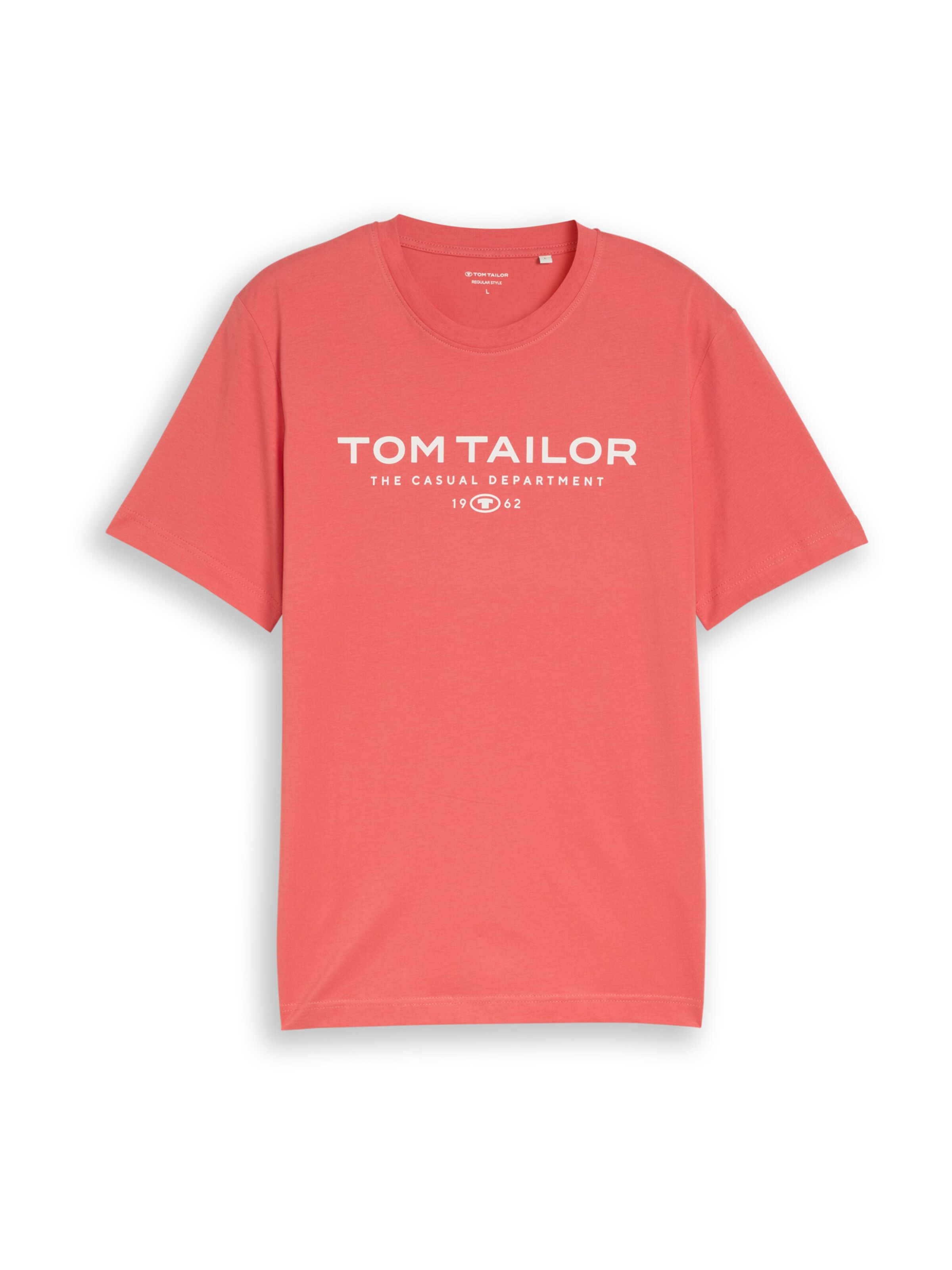 TOM TAILOR T-Shirt in Rot: Vorderseite