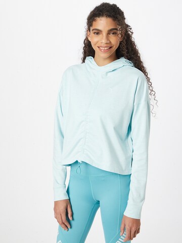 PUMA Sportief sweatshirt in Blauw: voorkant