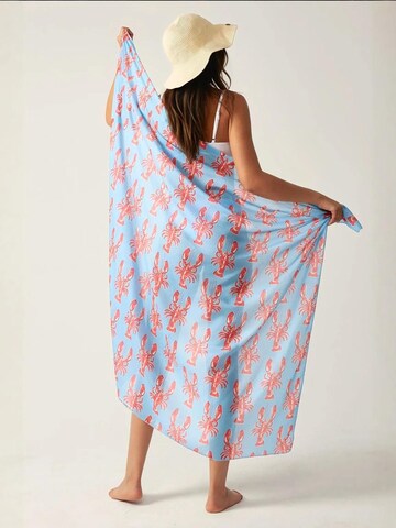 Serviette de plage Hiccup en bleu