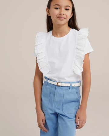 WE Fashion Shirt in White: front