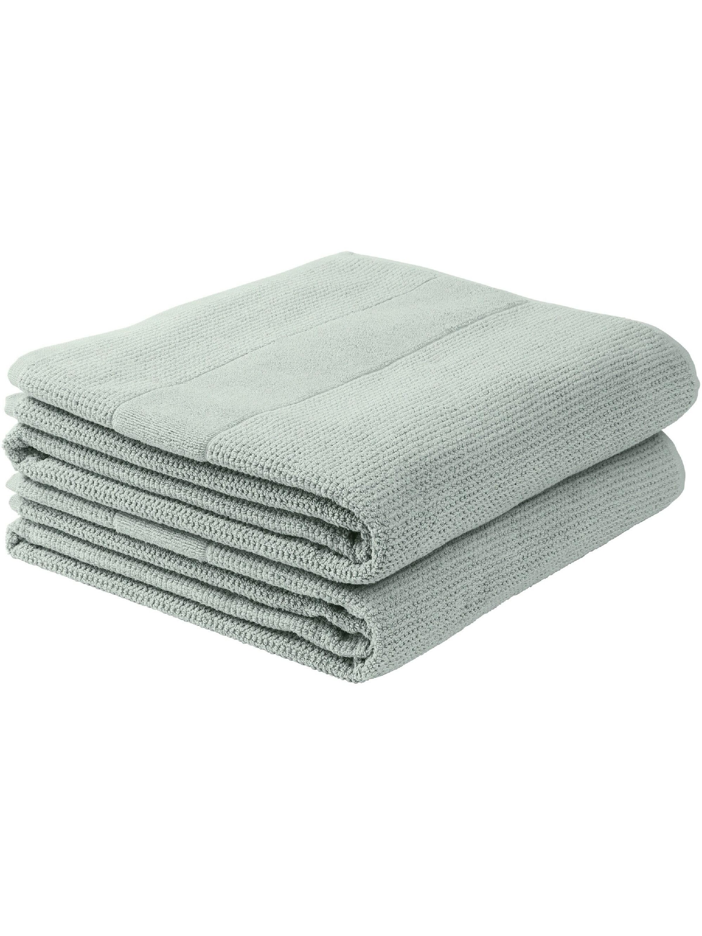 SCHIESSER Towel 'Turin' in Blue: front