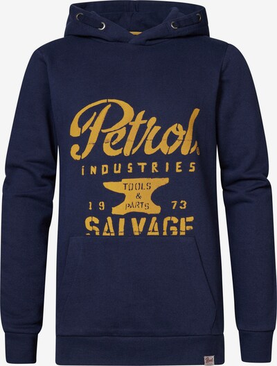 Petrol Industries Sweatshirt in nachtblau / honig, Produktansicht