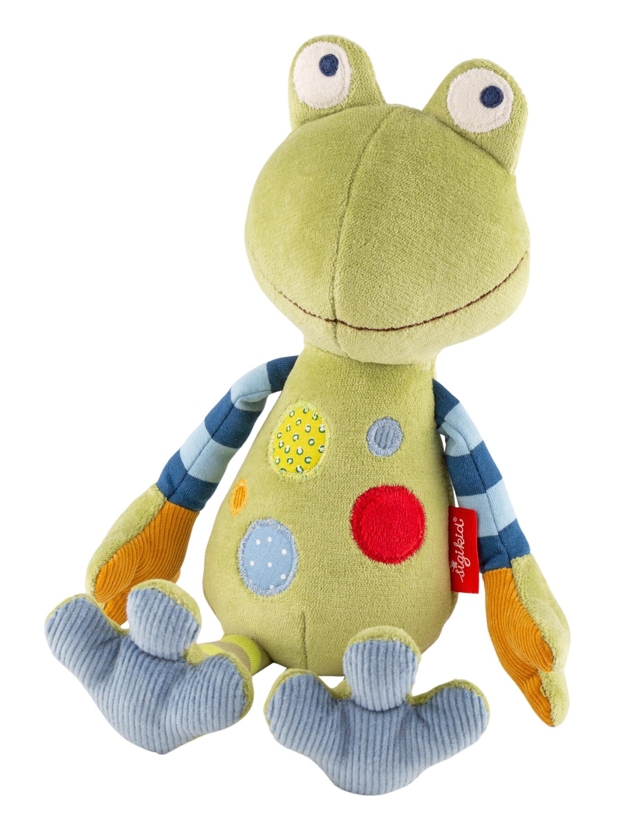 SIGIKID Stuffed animals 'Kuscheltier Frosch Patchwork Sweety' in Mixed colors: front