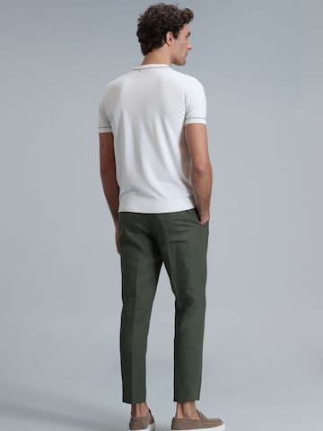 Lufian Slim fit Chino trousers 'KARL' in Green