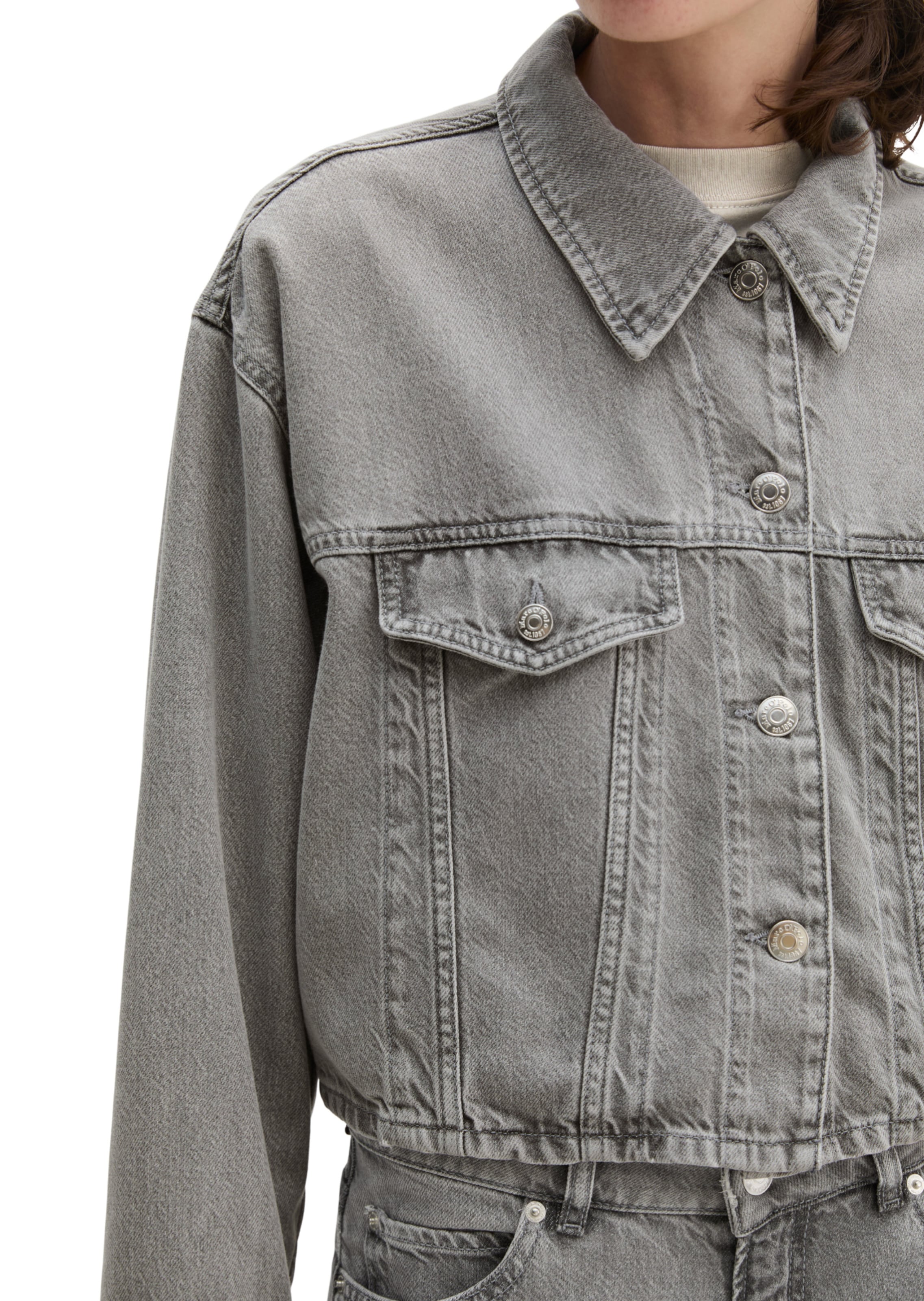 Marc O'Polo Jacke in Grau