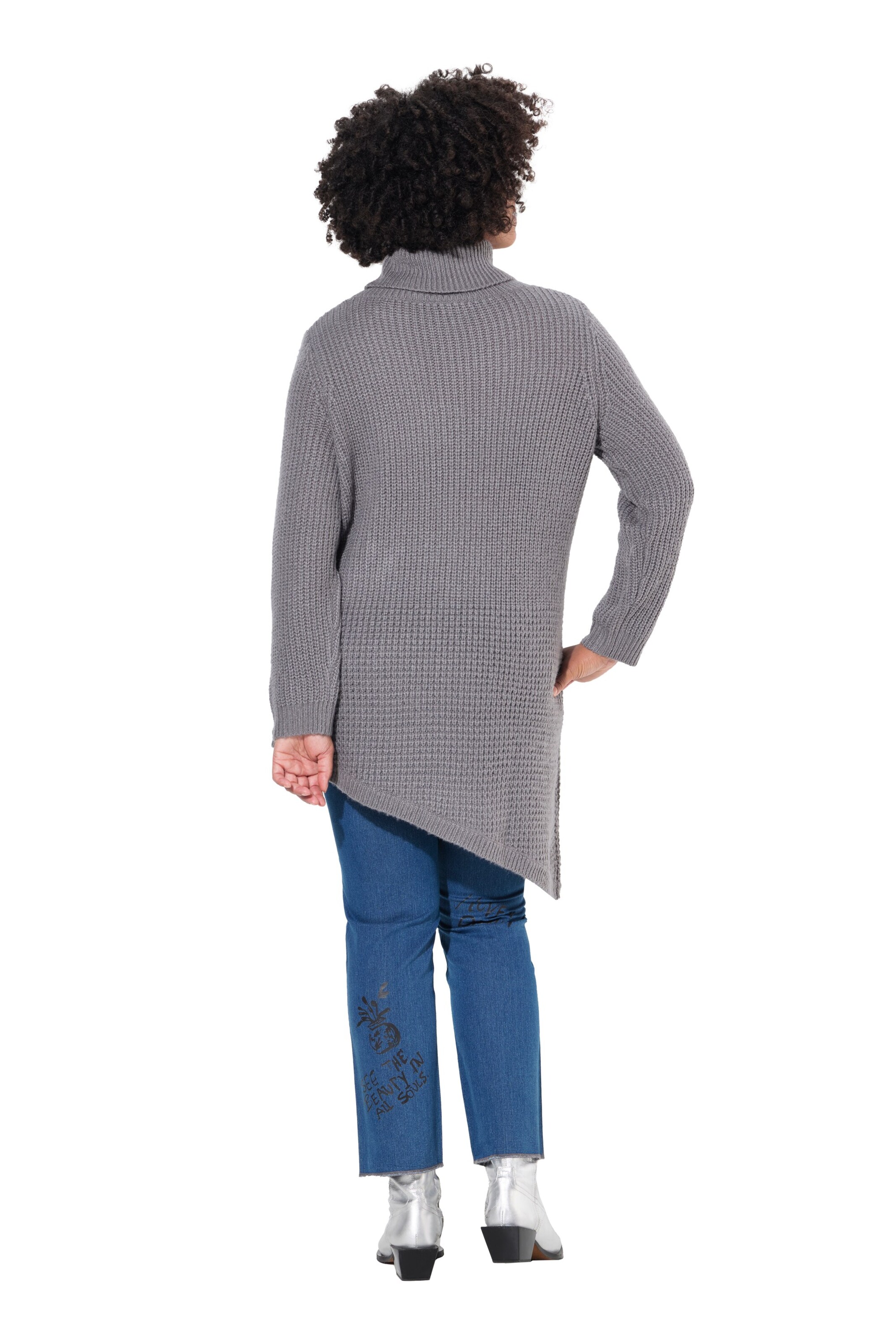 Angel of Style Sweater in Grey