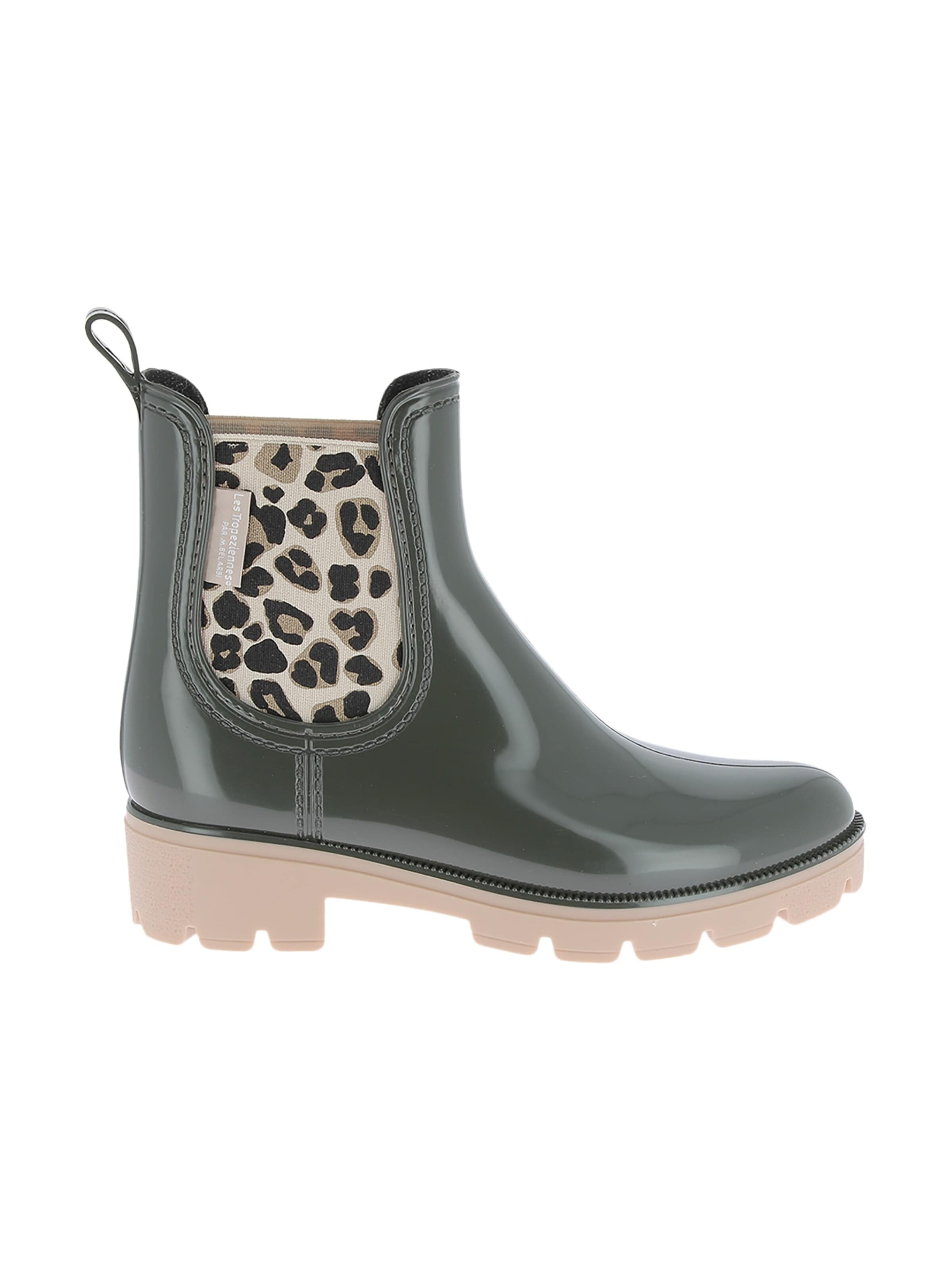 Les Tropéziennes - Botas de tobillo 'Noura-Stiefeletten zum Hineinschlüpfen von M. Berlarbi' en verde: frente