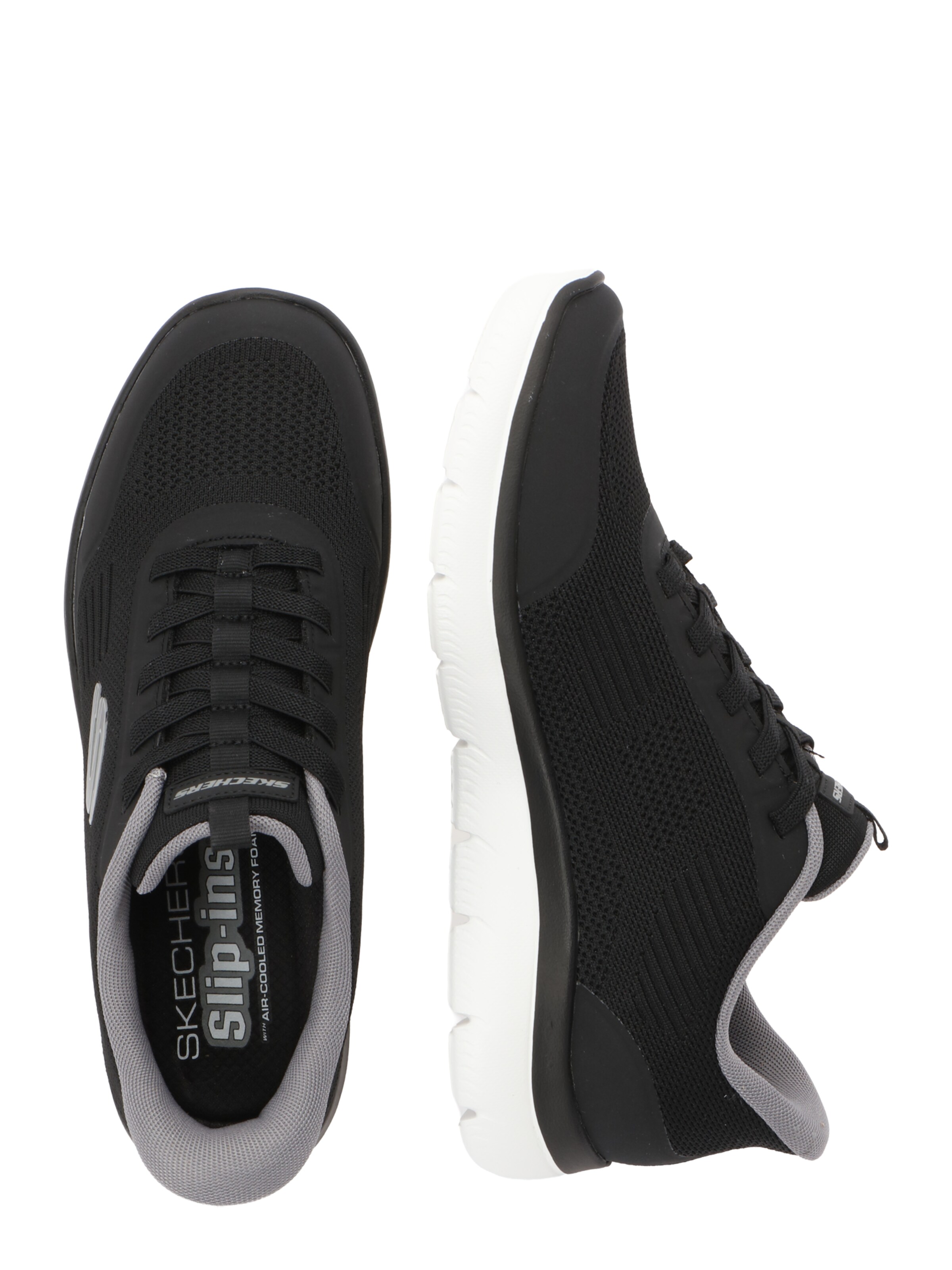 SKECHERS Низкие кроссовки 'SUMMITS - LEYTER' в Черный