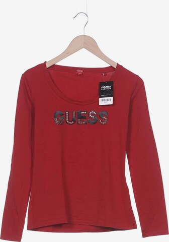 GUESS Langarmshirt XL in Rot: predná strana