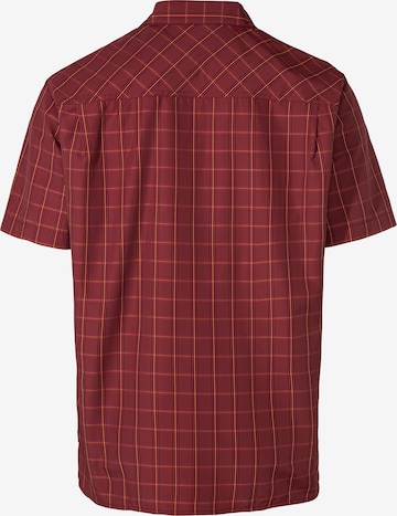 VAUDE Regular fit Functioneel overhemd 'Albsteig ST III' in Rood