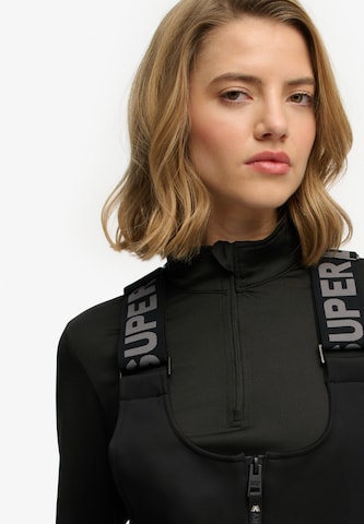 Superdry Slimfit Sportbroek in Zwart