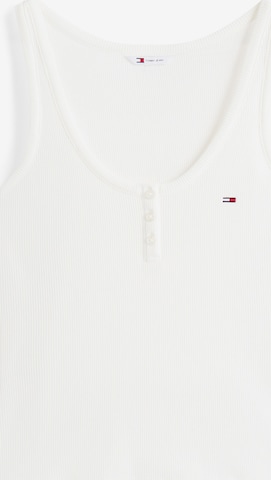 Tommy Jeans Top - Biela: predná strana