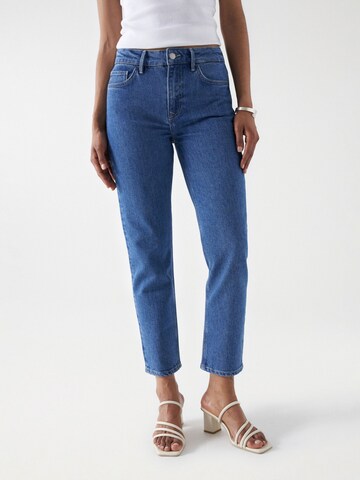 Salsa Jeans Slimfit Jeans in Blauw: voorkant