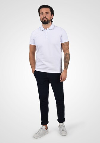 Casual Friday Regular Fit Poloshirt in Weiß