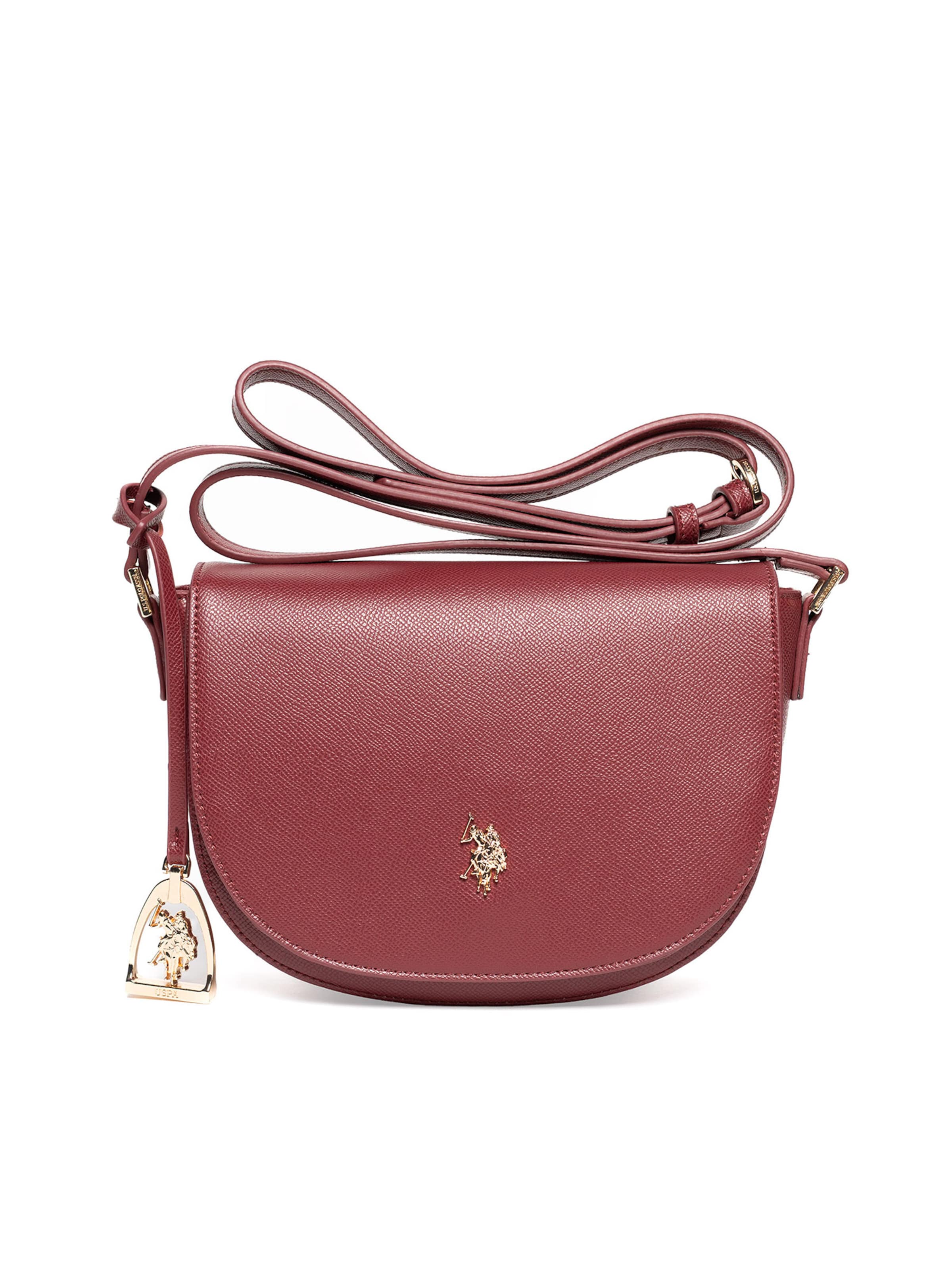 U.S. POLO ASSN. Shoulder bag in Purple: front