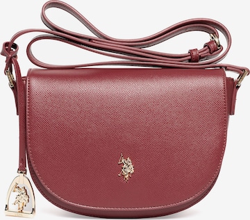 U.S. POLO ASSN. Umhängetasche in Lila: Vorderseite