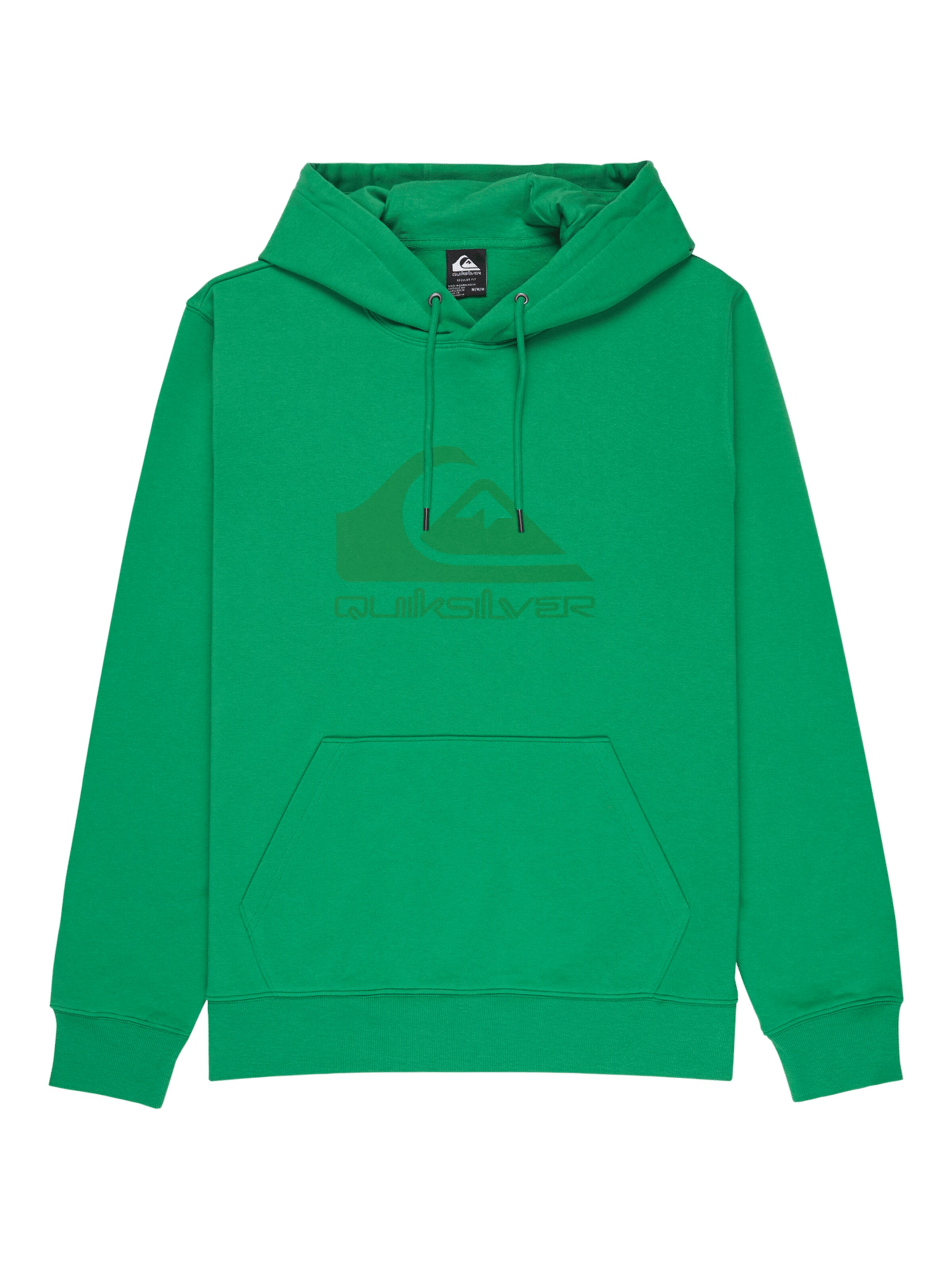 QUIKSILVER Sweatshirt in Grün: Vorderseite