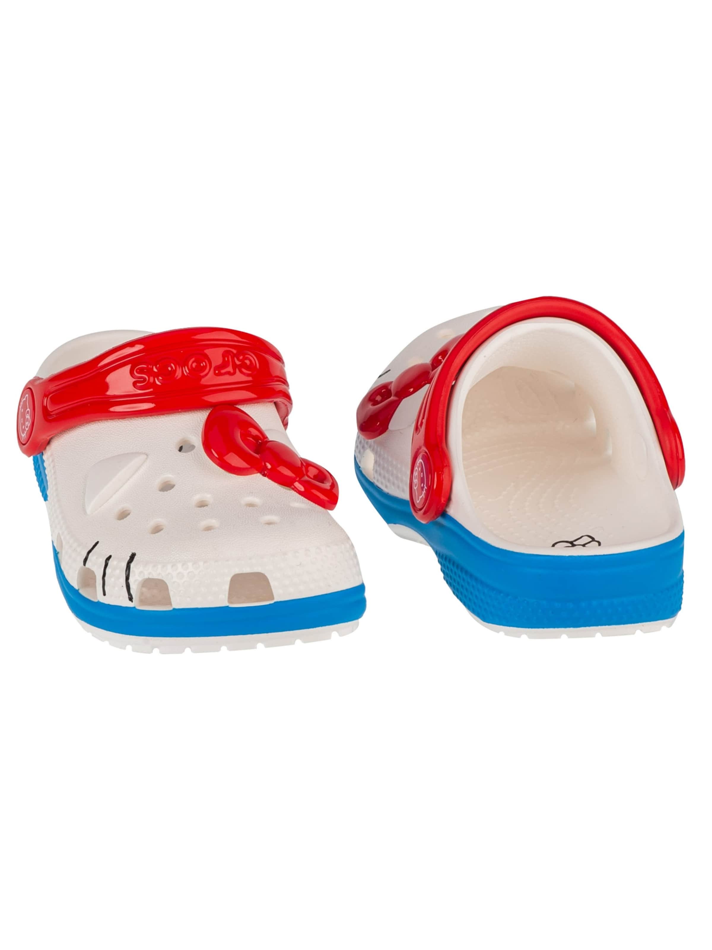 Crocs Sandalen 'Crocs Hello Kitty' in Wit