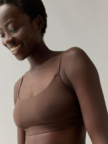 self. Bustier BH in Braun