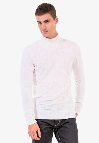 CIPO & BAXX Sweater in White