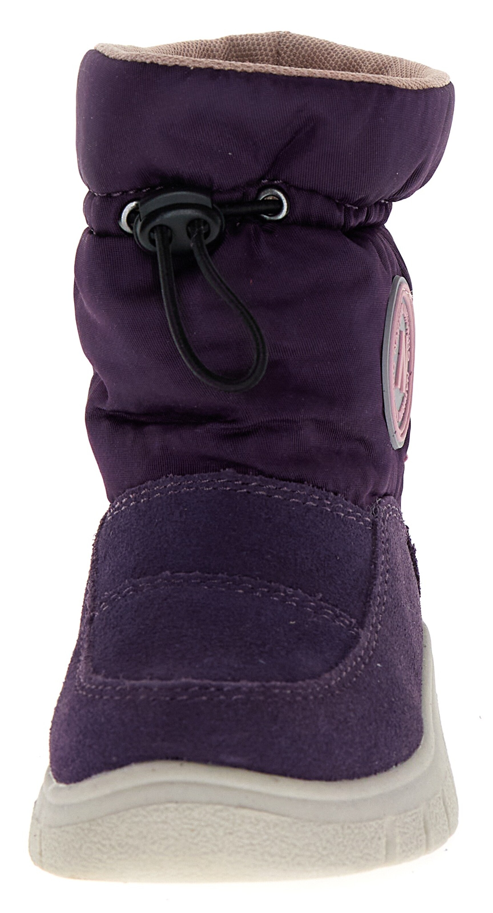 NATURINO Snow Boots in Purple