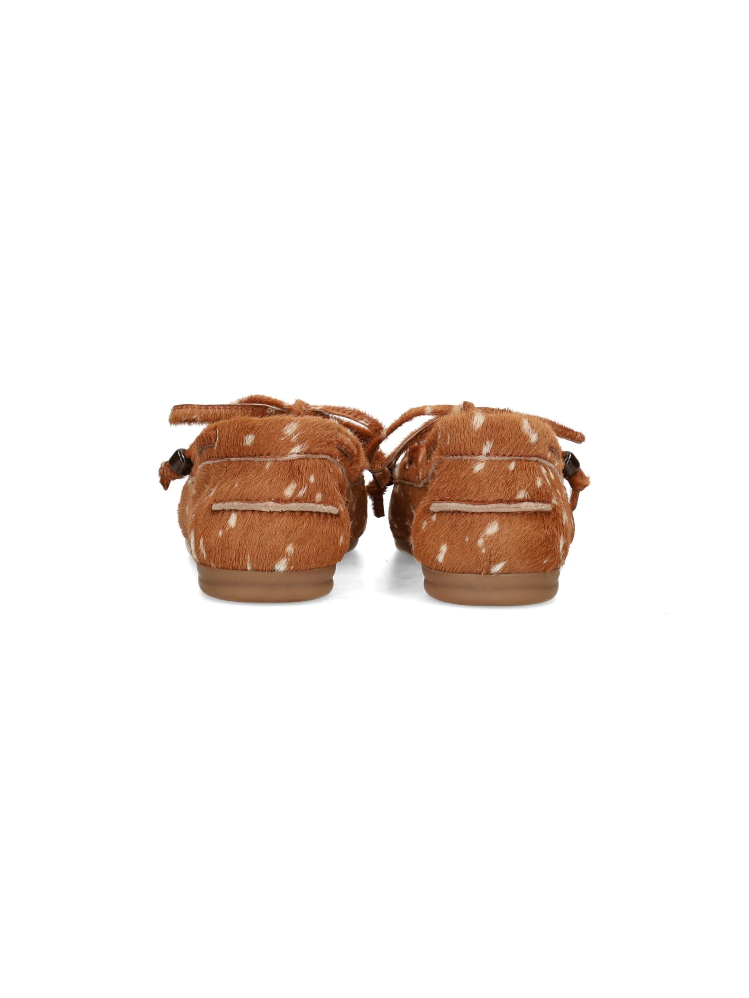 Poelman Instappers 'Poelman MIRA Damen Loafer' in Bruin