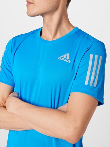 ADIDAS SPORTSWEARTehnička sportska majica 'Own The Run' - plava boja