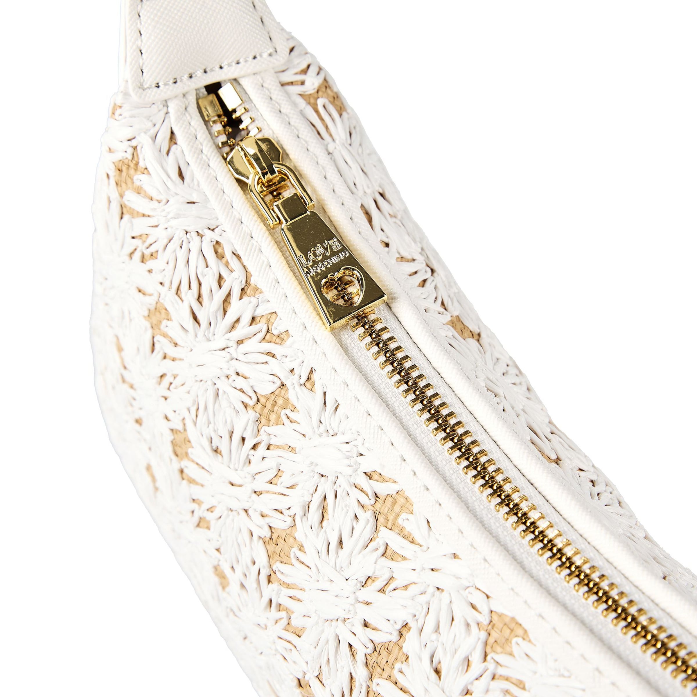 Sac bandoulière 'Smart' Love Moschino en blanc